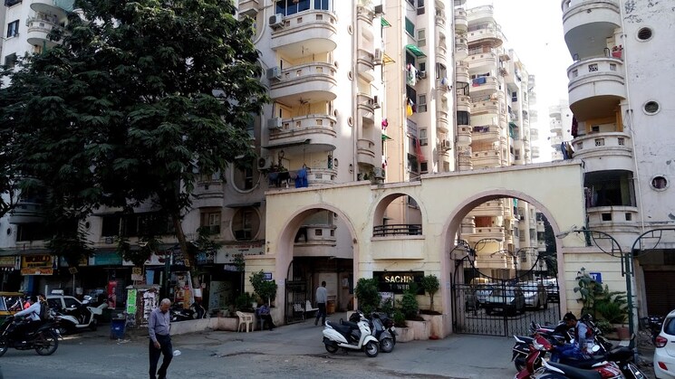 Exterior View, shyamal 3 Bedroom 1800 Sq.Ft. Apartment In Shyamal Ahmedabad 9117688