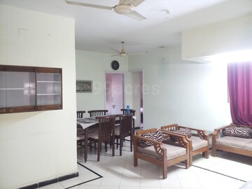 Living Room in 3 BHK Apartment at Shyamal – for Rent