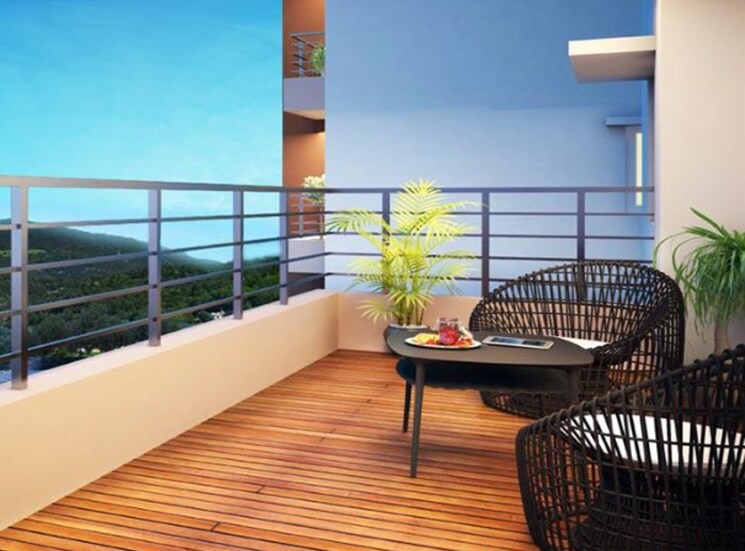 Balcony, nanakramguda 2 Bedroom 1335 Sq.Ft. Apartment In Nanakramguda Hyderabad 9117711