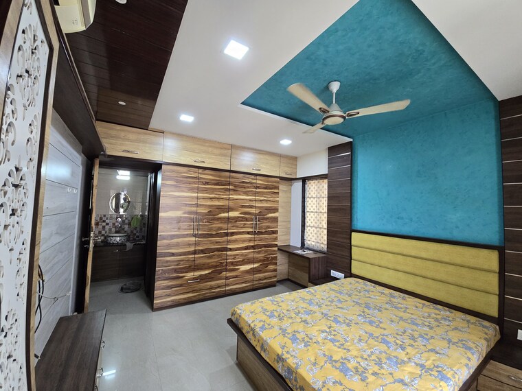 Master Bedroom, rahatani 3 Bedroom 1560 Sq.Ft. Apartment In Rahatani Pune 9117759