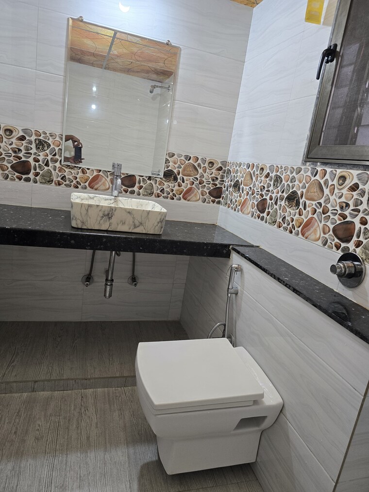 Washroom, rahatani 3 Bedroom 1560 Sq.Ft. Apartment In Rahatani Pune 9117759