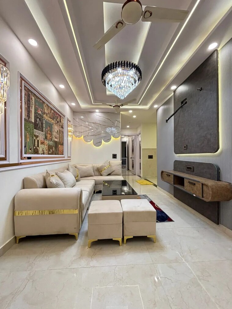 Living Room, sa-homes-i 3.5 Bedroom 907 Sq.Ft. Builder Floor In Uttam Nagar Delhi 9117763