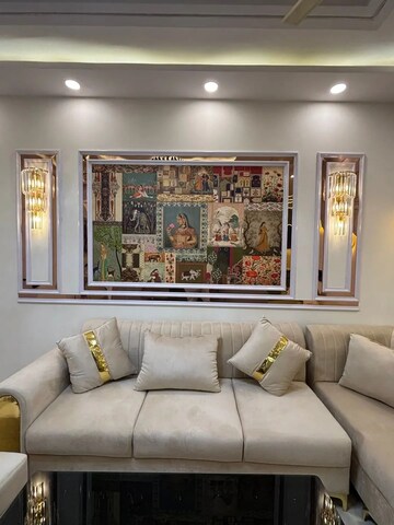 Living Room in 3.5 BHK Builder Floor at SA HOMES I, Uttam Nagar – for Sale