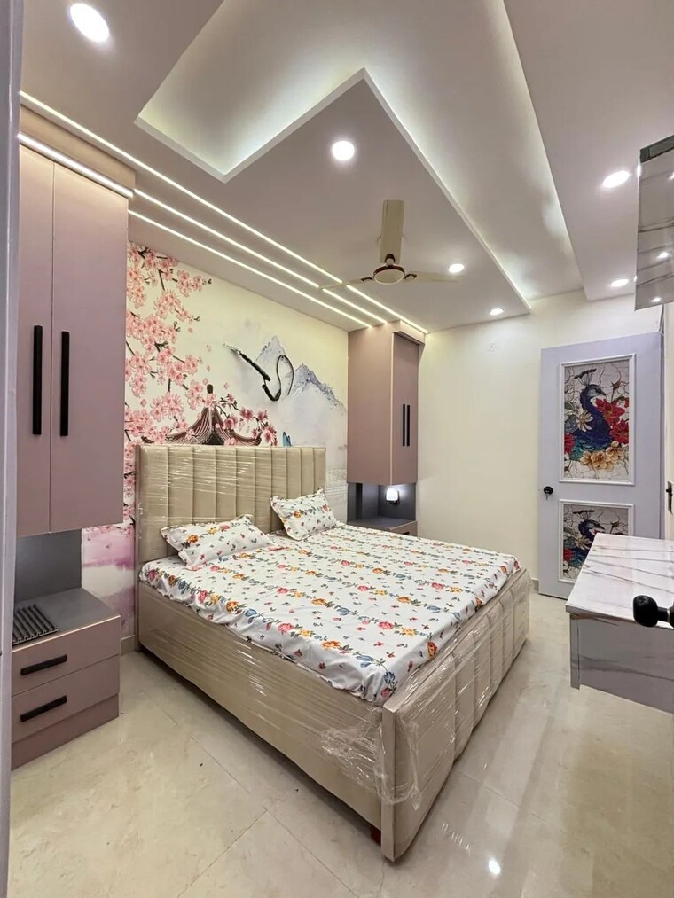 Bedroom, sa-homes-i 3.5 Bedroom 907 Sq.Ft. Builder Floor In Uttam Nagar Delhi 9117763