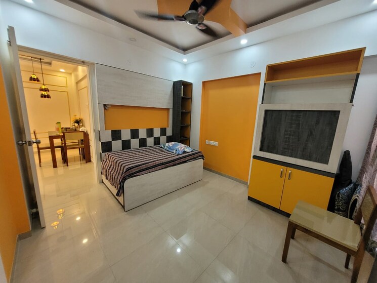Bedroom, arv-new-town 2 Bedroom 980 Sq.Ft. Apartment In Pisoli Pune 9117772