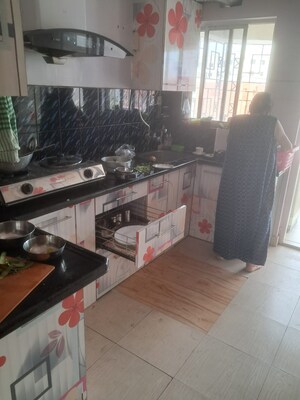 Kitchen in 3 BHK Apartment at Bengal Peerless Anahita, Rajarhat – for Sale