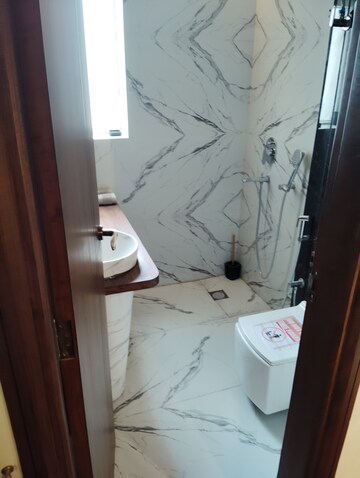 Attached Bathroom in 4 BHK Apartment at Shiv Sai Emerald Heights, Sector 88 – for Sale