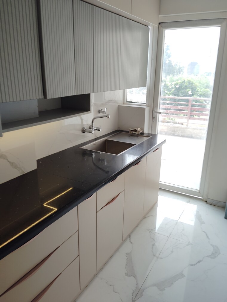 Kitchen, shiv-sai-emerald-heights 4 Bedroom 1845 Sq.Ft. Apartment In Sector 88 Faridabad 9117795