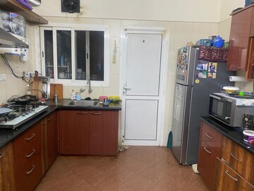 Kitchen in 3 BHK Apartment at Sobha City Mykonos, Thanisandra Main Road – for Rent
