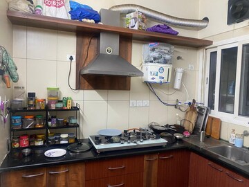 Kitchen in 3 BHK Apartment at Sobha City Mykonos, Thanisandra Main Road – for Rent