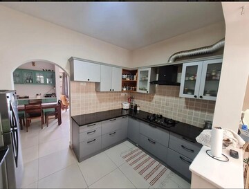 Kitchen in 3 BHK Apartment at Shriram Luxor, Hennur Road – for Rent