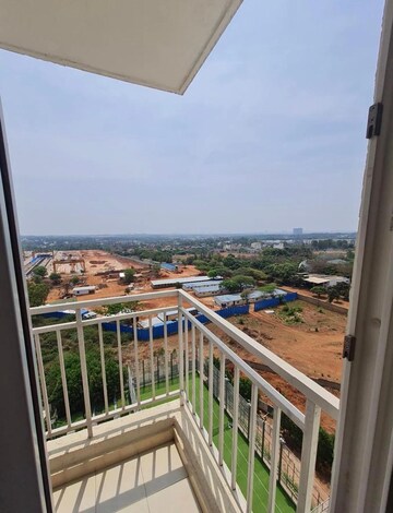 Balcony in 3 BHK Apartment at Shriram Luxor, Hennur Road – for Rent