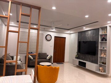 Living Room in 3 BHK Apartment at Aparna Sarovar Zenith, Nallagandla – for Sale