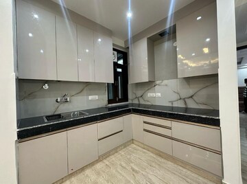 Kitchen in 1 BHK Builder Floor at Freedom Fighters Enclave – for Rent