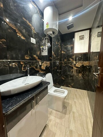Kitchen in 1 BHK Builder Floor at Freedom Fighters Enclave – for Rent