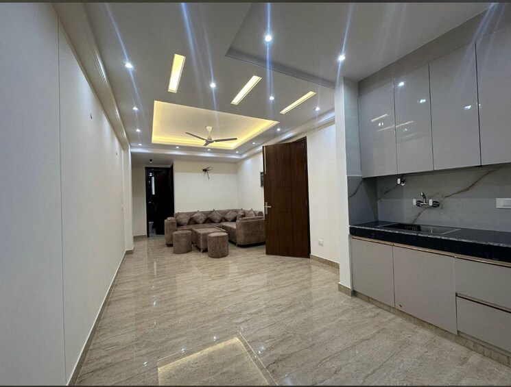 Kitchen, freedom fighters enclave 1 Bedroom 750 Sq.Ft. Builder Floor In Freedom Fighters Enclave Delhi 9117870