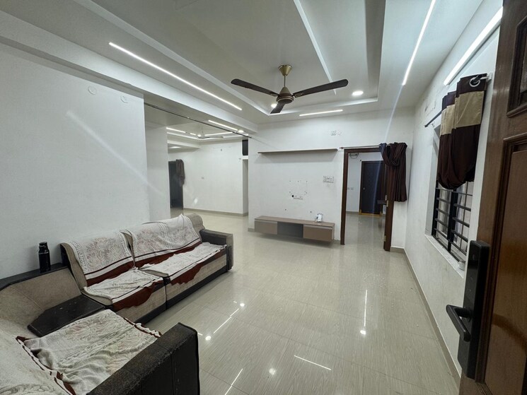 Living Room, magnuam-opus 3 Bedroom 1615 Sq.Ft. Apartment In Gachibowli Hyderabad 9117847
