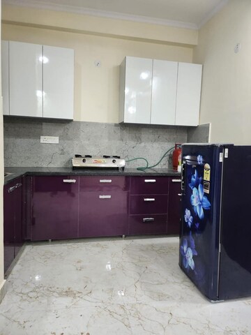 Kitchen in 2 BHK Builder Floor at Freedom Fighters Enclave – for Rent
