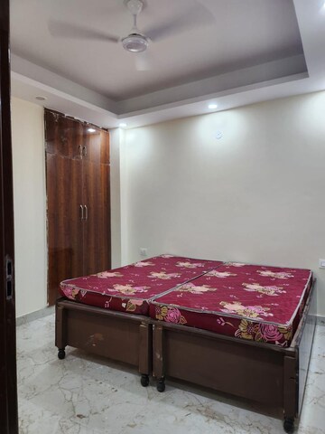 Bedroom in 2 BHK Builder Floor at Freedom Fighters Enclave – for Rent