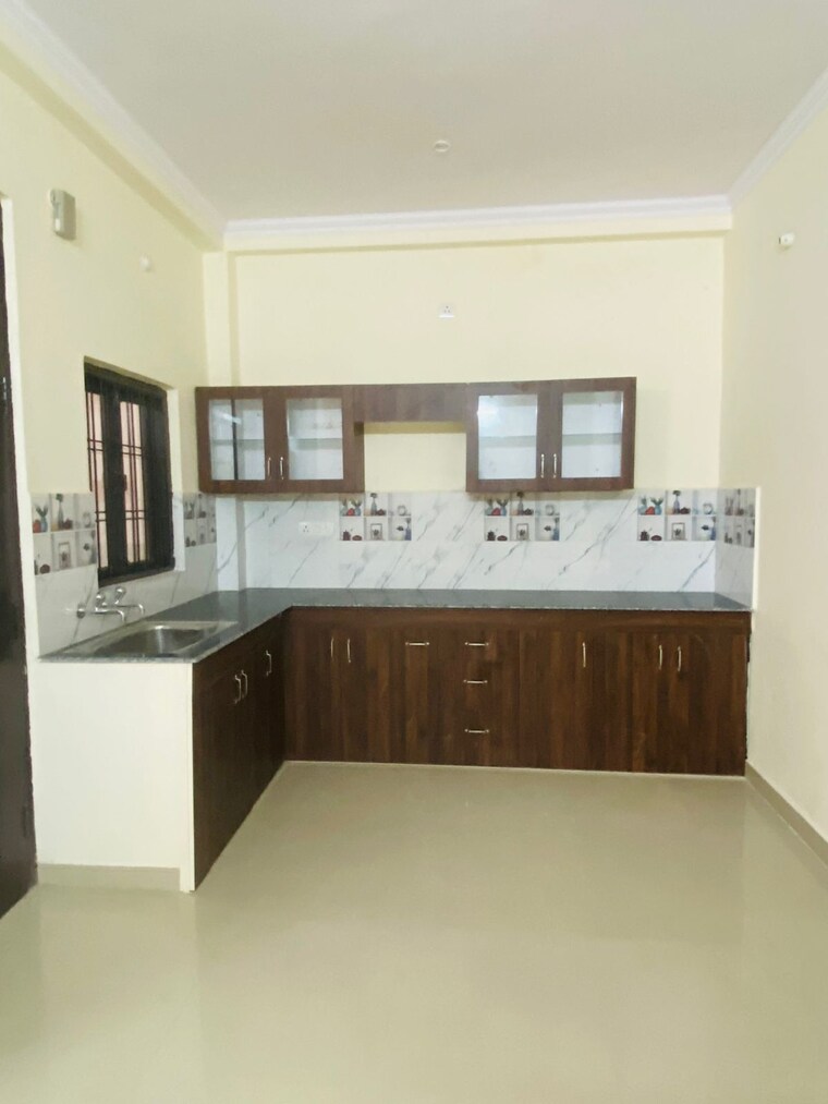 Kitchen, vj-dh-3 2.5 Bedroom 760 Sq.Ft. Independent House In Kursi Road Lucknow 9117965