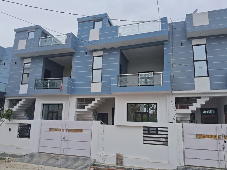 Exterior View, vj-dh-3 2.5 Bedroom 760 Sq.Ft. Independent House In Kursi Road Lucknow 9117965