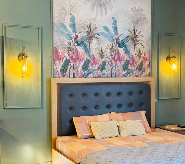 Bedroom, godrej-palm-retreat 1 RK 1650 Sq.Ft. Builder Floor In Sector 150 Noida 9118079