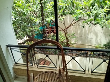 Balcony in 2 BHK Apartment at Neco Gardens, Viman Nagar – for Rent