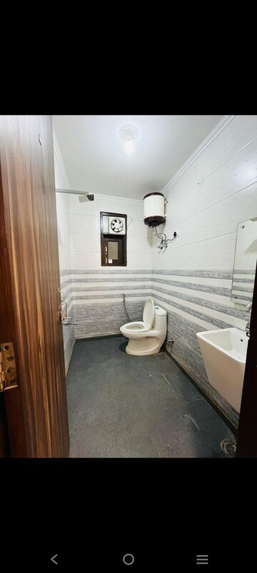 Bathroom in 2 BHK Builder Floor at Saket – for Rent