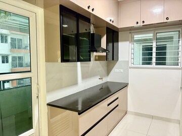 Kitchen in 2 BHK Apartment at Aparna Sarovar Zicon, Nallagandla – for Rent