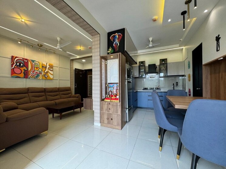 Living Room, kolte-patil-r1-life-republic 2 Bedroom 1200 Sq.Ft. Apartment In Hinjewadi Pune 9118212