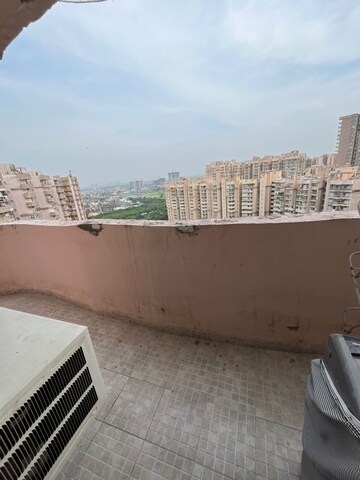 Balcony in 3 BHK Apartment at Antriksh Golf View, Sector 78 – for Rent