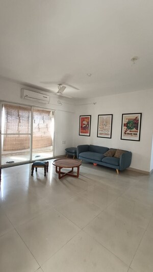Living Room in 2 BHK Apartment at Gera Park View, Kharadi – for Sale