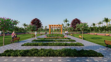  Plot – Exterior View View at Krishna Iscon Valley, Gosainganj - for Sale