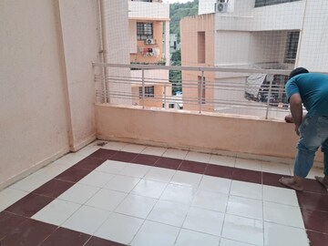 Balcony in 3 BHK Apartment at Blossom N Springs, Baner – for Rent