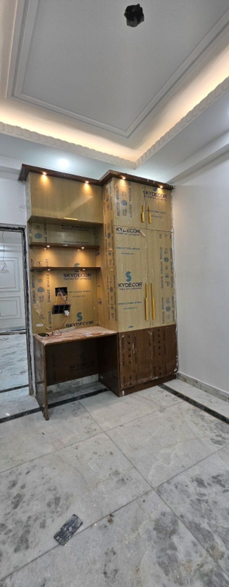 Kitchen, kanha-apartments-indirapuram 3 Bedroom 1800 Sq.Ft. Builder Floor In Shakti Khand 2 Ghaziabad 9118488