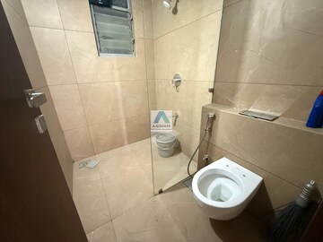 Bathroom in 2 BHK Apartment at Bhargav Monte Rosa, Sinhagad Road – for Rent