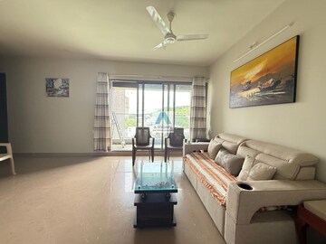 Living Room in 2 BHK Apartment at Bhargav Monte Rosa, Sinhagad Road – for Rent
