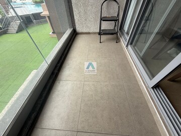 Balcony in 2 BHK Apartment at Bhargav Monte Rosa, Sinhagad Road – for Rent