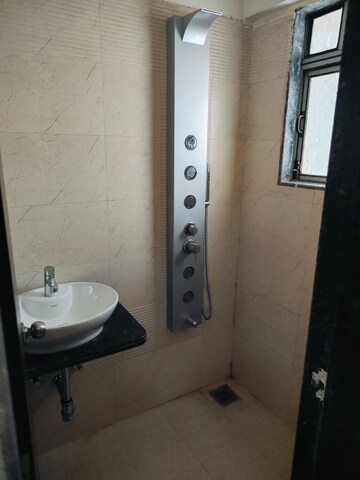 Bathroom in 1 RK Apartment at Shreedham Splendour, Andheri West – for Rent
