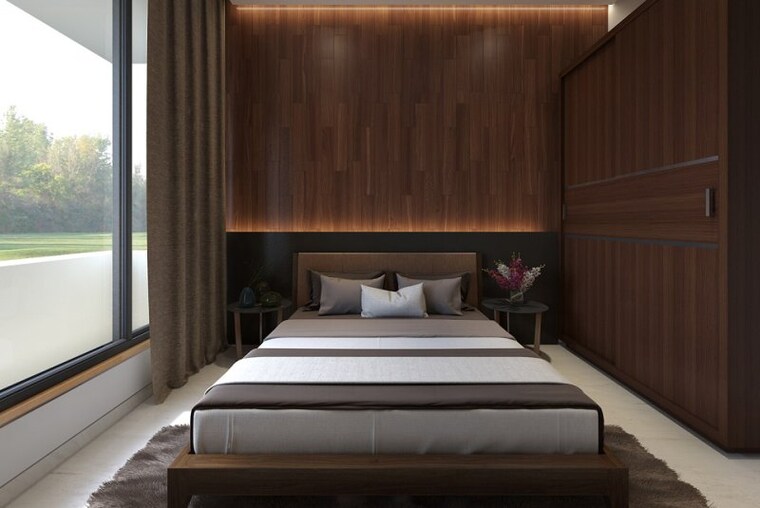 Bedroom, new panvel 3 Bedroom 849 Sq.Ft. Apartment In New Panvel Navi Mumbai 9118522