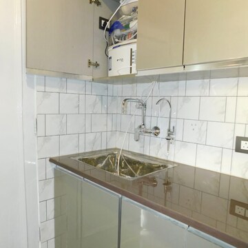 Kitchen in 2 BHK Builder Floor at K Block Central Square Awasiya Vikas Samiti, Rampuri – for Rent