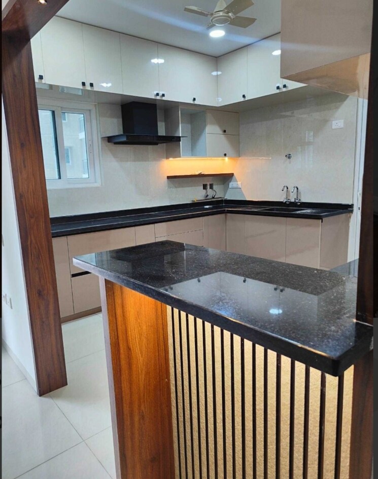 Kitchen, rajapushpa-provincia 3 Bedroom 2335 Sq.Ft. Apartment In Narsingi Hyderabad 9118631