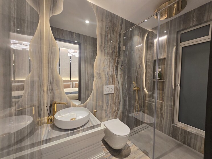 Bathroom, luxora-crystal-antara 2 Bedroom 787 Sq.Ft. Apartment In Manpada Thane 9118653