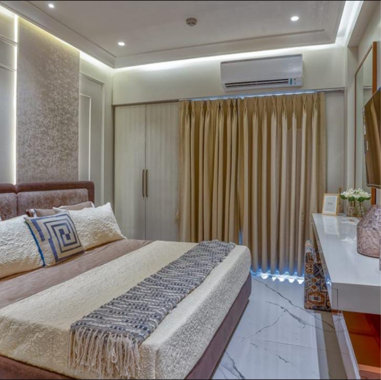 Bedroom, stellar-jeevan 2 Bedroom 1027 Sq.Ft. Apartment In Aimnabad Greater Noida 9118665