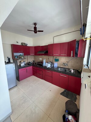 Kitchen in 3 BHK Apartment at Gera Emerald City, Kharadi – for Sale