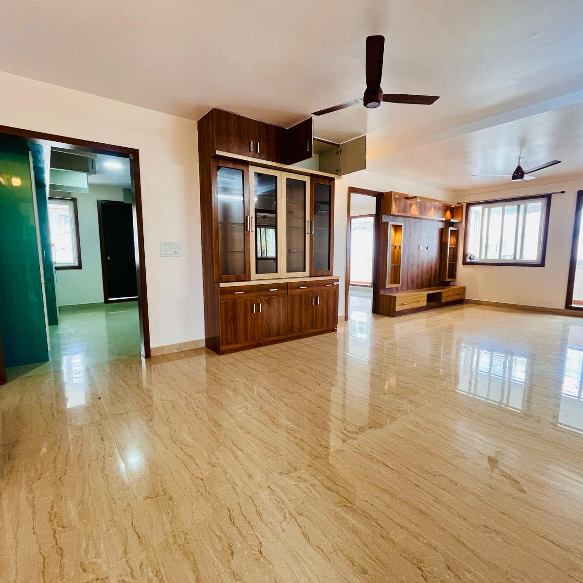 3 BHK + Pooja Room Apartment For Rent in Indira Flat