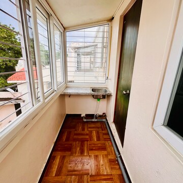 Balcony in 3 BHK Apartment at Indiranagar – for Rent