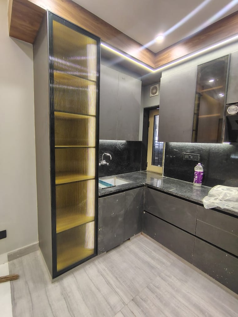 Kitchen, greater kailash i 3 Bedroom 208 Sq.Yd. Builder Floor In Greater Kailash I Delhi 9118752