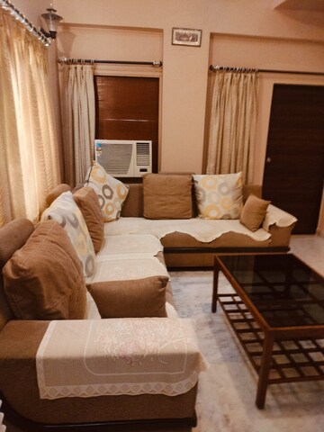 Living Room in 3 BHK Apartment at Bodakdev – for Rent