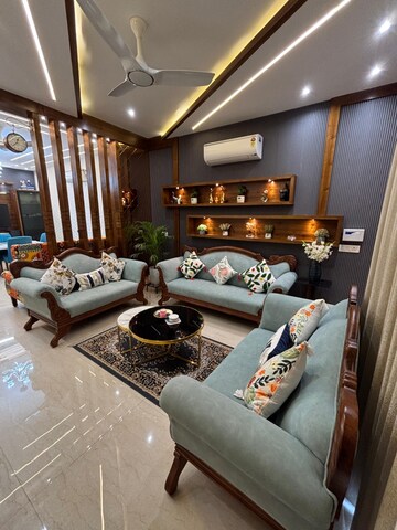 Living Room in 4 BHK Independent House at Sector 125 – for Sale
